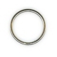 16 mm dark silver split rings