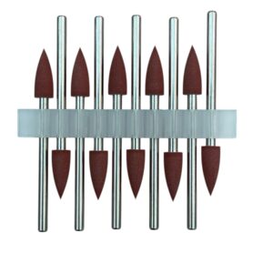Flexible Polisher Silicon Brown Medium -pk of 10
