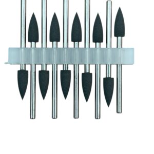 Flexible Polisher Silicon Black Coarse - pk of 10