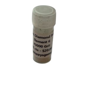 DeBeers Diamond Powder - Micron + MDA M48 - 10 cts - #3000 Grit