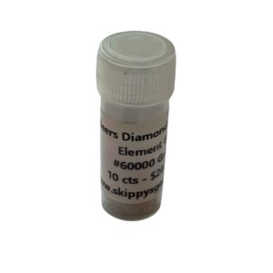 DeBeers Diamond Powder - Micron + MDA M01 - 10 cts - #60000 Grit